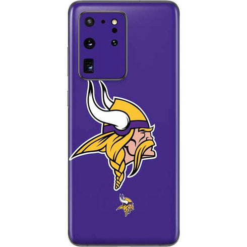 NFL Minnesota Vikings Retro Logo Galaxy S20 Ultra 5G Skin