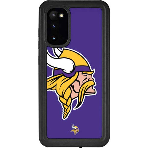 NFL Minnesota Vikings Retro Logo Galaxy S20 Waterproof Case