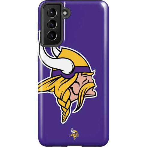 NFL Minnesota Vikings Retro Logo Galaxy S21 FE Pro Case