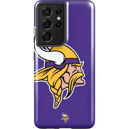 NFL Minnesota Vikings Retro Logo Galaxy S21 Ultra 5G Pro Case