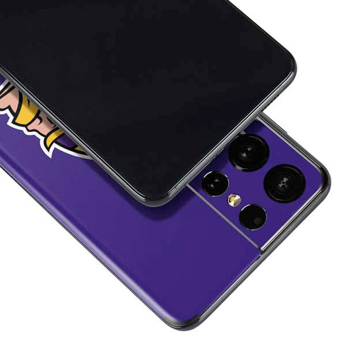NFL Minnesota Vikings Retro Logo Galaxy S21 Ultra 5G Skin