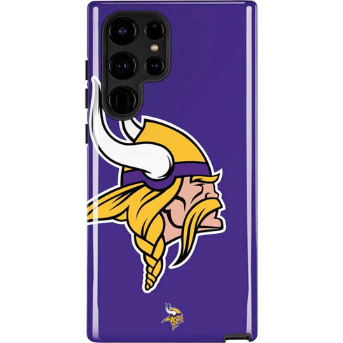 NFL Minnesota Vikings Retro Logo Galaxy S22 Ultra Pro Case