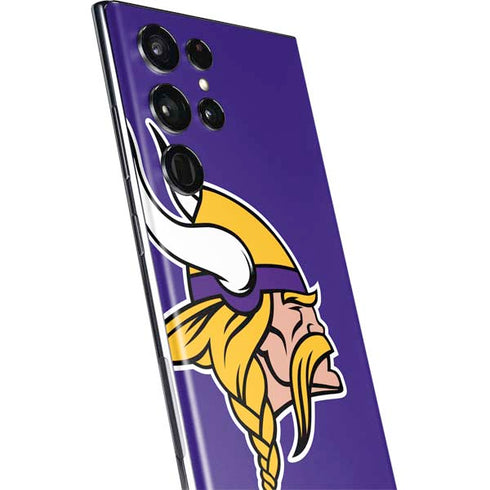 NFL Minnesota Vikings Retro Logo Galaxy S22 Ultra Skin