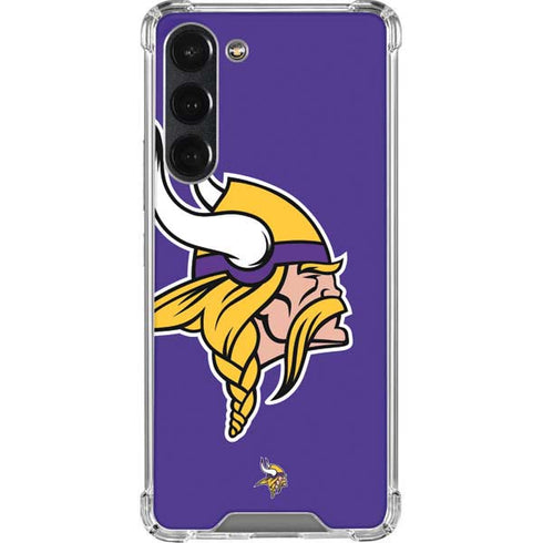 NFL Minnesota Vikings Retro Logo Galaxy S23 Plus Clear Case