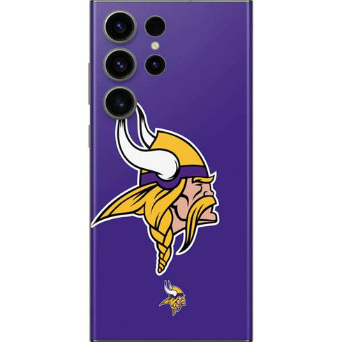 NFL Minnesota Vikings Retro Logo Galaxy S23 Ultra Skin