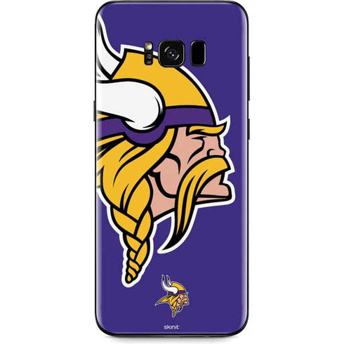NFL Minnesota Vikings Retro Logo Galaxy S8 Plus Skin