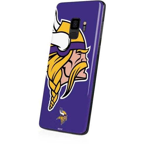 NFL Minnesota Vikings Retro Logo Galaxy S9 Skin