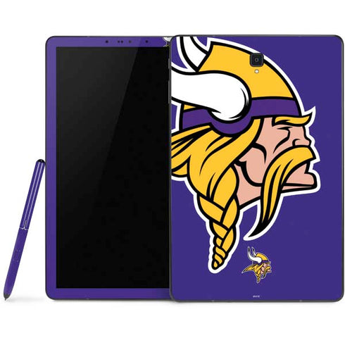 NFL Minnesota Vikings Retro Logo Samsung Galaxy Tab Skin
