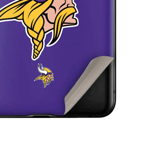NFL Minnesota Vikings Retro Logo Galaxy Z Flip Skin