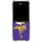 NFL Minnesota Vikings Retro Logo Galaxy Z Flip5 5G Clear Case