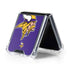 NFL Minnesota Vikings Retro Logo Galaxy Z Flip5 5G Clear Case