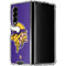 NFL Minnesota Vikings Retro Logo Galaxy Z Fold4 5G Clear Case