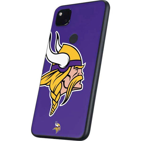 NFL Minnesota Vikings Retro Logo Google Pixel 4a Skin