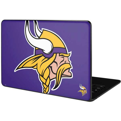 NFL Minnesota Vikings Retro Logo Google Pixelbook Go Skin