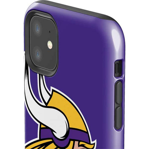NFL Minnesota Vikings Retro Logo iPhone 11 Impact Case