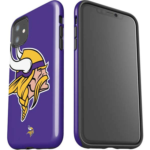 NFL Minnesota Vikings Retro Logo iPhone 11 Impact Case