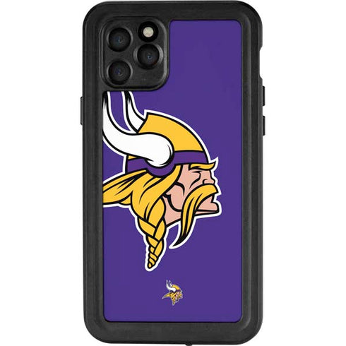 NFL Minnesota Vikings Retro Logo iPhone 11 Pro Waterproof Case