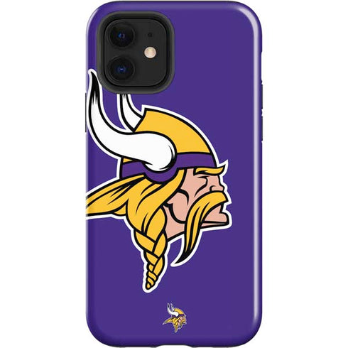 NFL Minnesota Vikings Retro Logo iPhone 12 Impact Case