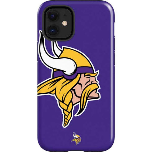 NFL Minnesota Vikings Retro Logo iPhone 12 Mini Impact Case