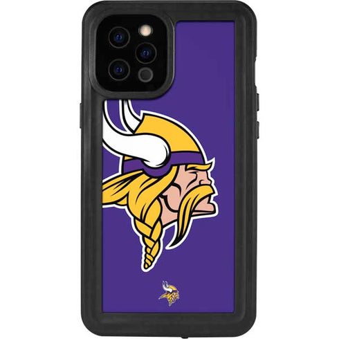 NFL Minnesota Vikings Retro Logo iPhone 12 Pro Max Waterproof Case