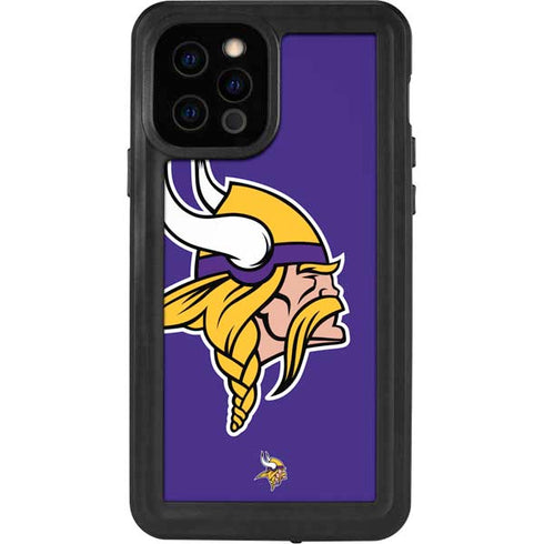 NFL Minnesota Vikings Retro Logo iPhone 12 Pro Waterproof Case