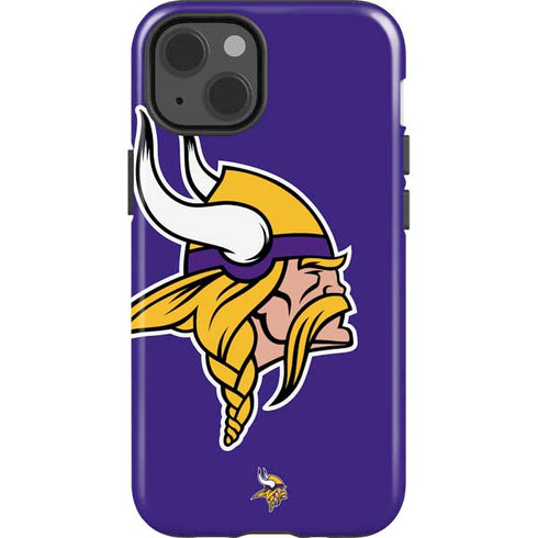 NFL Minnesota Vikings Retro Logo iPhone 15 Impact Case
