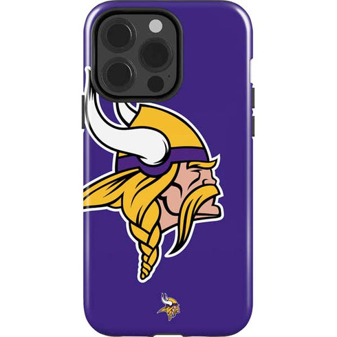 NFL Minnesota Vikings Retro Logo iPhone 15 Pro Impact Case