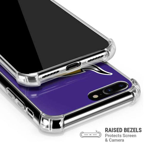 NFL Minnesota Vikings Retro Logo iPhone 7/8 Plus Clear Case