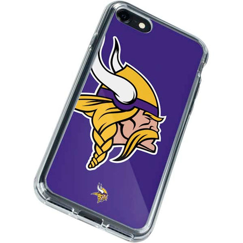NFL Minnesota Vikings Retro Logo iPhone SE (2nd & 3rd Gen) Clear Case