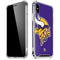 NFL Minnesota Vikings Retro Logo iPhone XS Max Clear Case