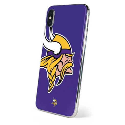 NFL Minnesota Vikings Retro Logo iPhone XS Skin
