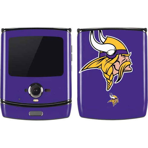 NFL Minnesota Vikings Retro Logo Motorola RAZR Skin