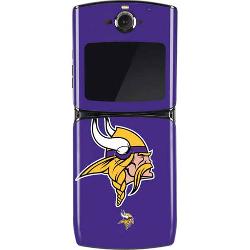 NFL Minnesota Vikings Retro Logo Motorola RAZR Skin