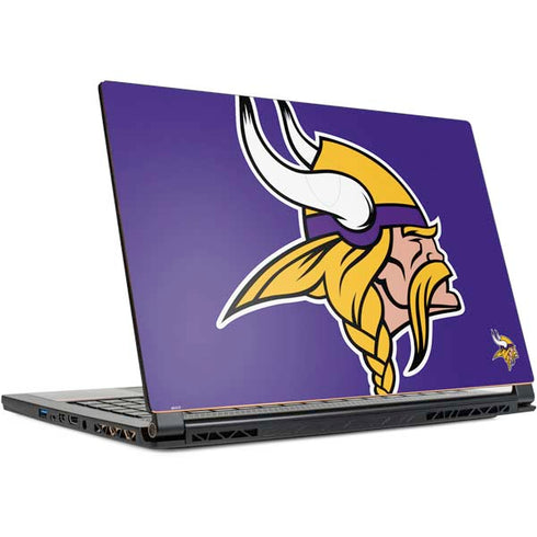 NFL Minnesota Vikings Retro Logo MSI GS65 Stealth Laptop Skin