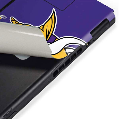 NFL Minnesota Vikings Retro Logo Nintendo Switch Bundle Skin