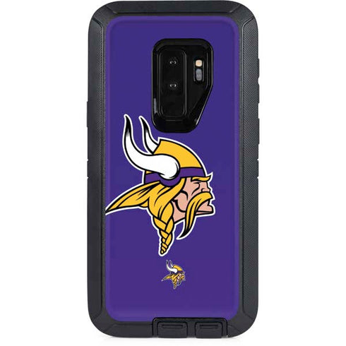 NFL Minnesota Vikings Retro Logo Otterbox Defender Galaxy Skin