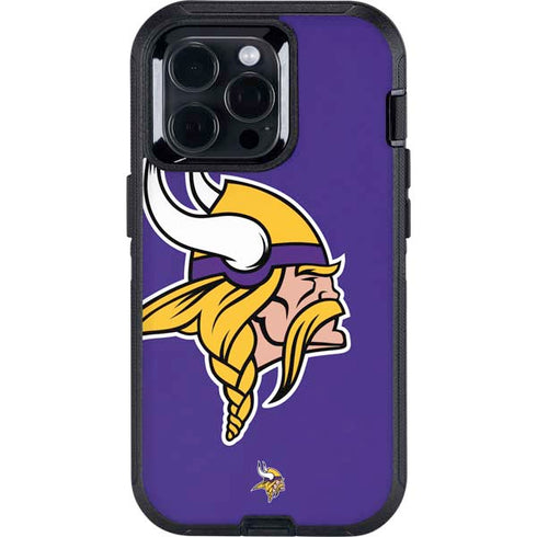 NFL Minnesota Vikings Retro Logo Otterbox Defender iPhone Skin
