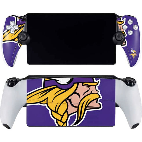 NFL Minnesota Vikings Retro Logo PlayStation Portal Remote Player Skin