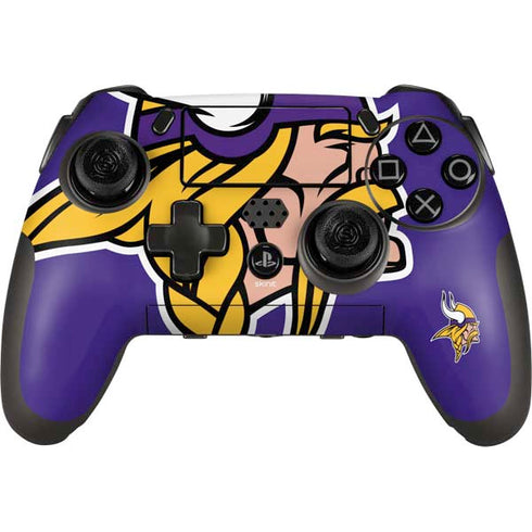 NFL Minnesota Vikings Retro Logo PlayStation Scuf Vantage 2 Controller Skin