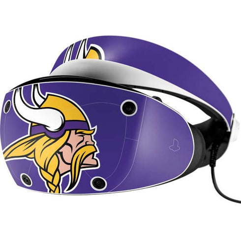 NFL Minnesota Vikings Retro Logo PlayStation VR2 Skin