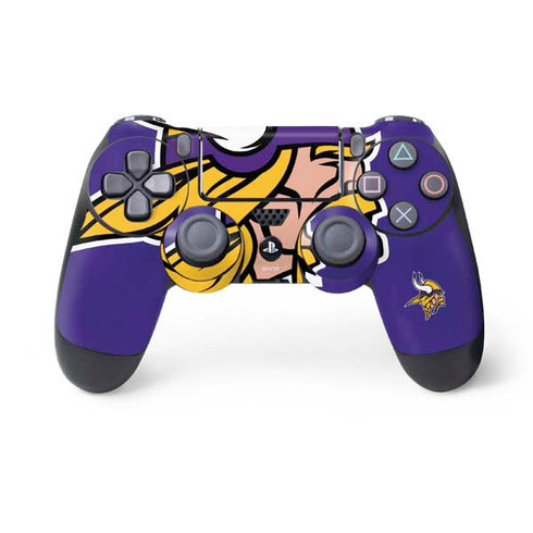 NFL Minnesota Vikings Retro Logo PS4 Controller Skin
