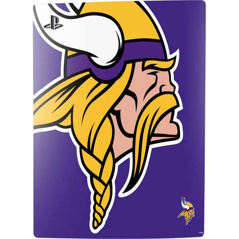NFL Minnesota Vikings Retro Logo PS5 Console Skin
