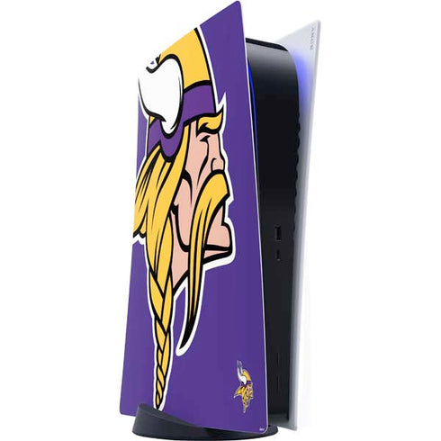 NFL Minnesota Vikings Retro Logo PS5 Digital Edition Console Skin