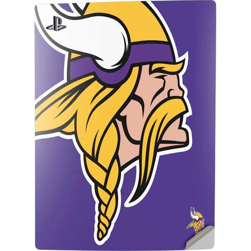 NFL Minnesota Vikings Retro Logo PS5 Digital Edition Console Skin