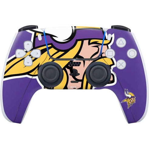 NFL Minnesota Vikings Retro Logo PS5 Controller Skin
