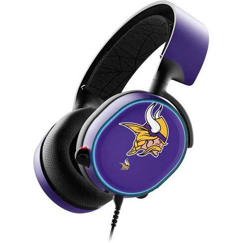 NFL Minnesota Vikings Retro Logo SteelSeries Arctis 3 Skin