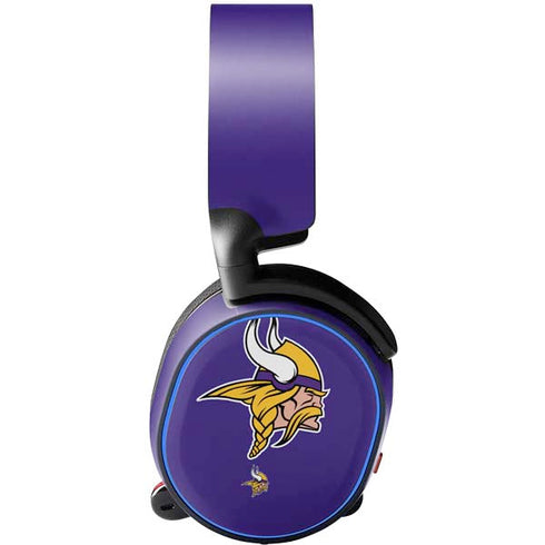 NFL Minnesota Vikings Retro Logo SteelSeries Arctis 3 Skin