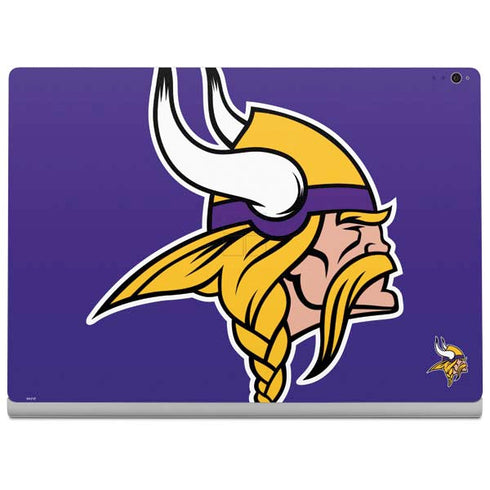 NFL Minnesota Vikings Retro Logo Surface Book 2 15in Skin