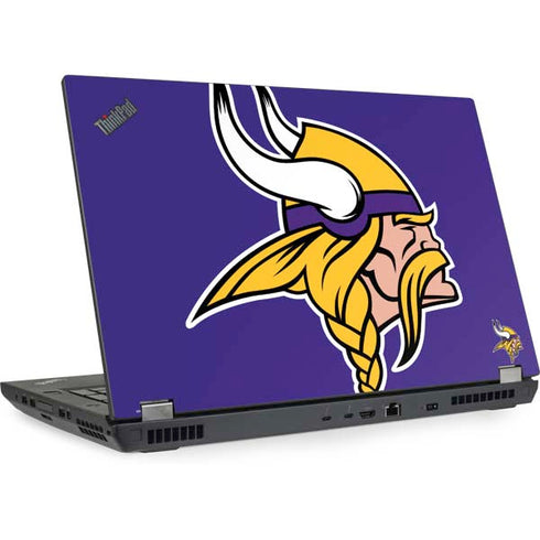 NFL Minnesota Vikings Retro Logo Lenovo ThinkPad Skin