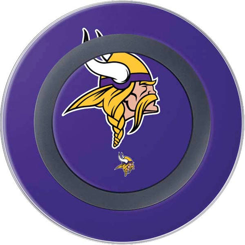 NFL Minnesota Vikings Retro Logo Wireless Charger Skin
